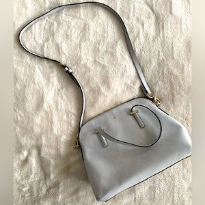 Kate Spade light grey crossbody/shoulder bag